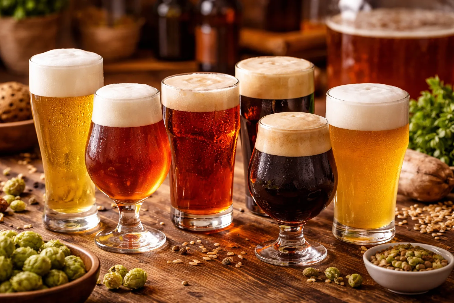 Selbstgebraute Biere Ergebnis Vielfalt