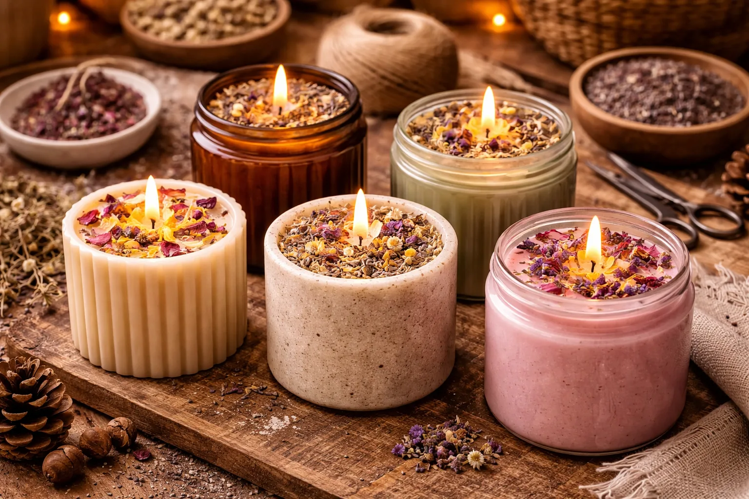 Duftkerzen selber herstellen