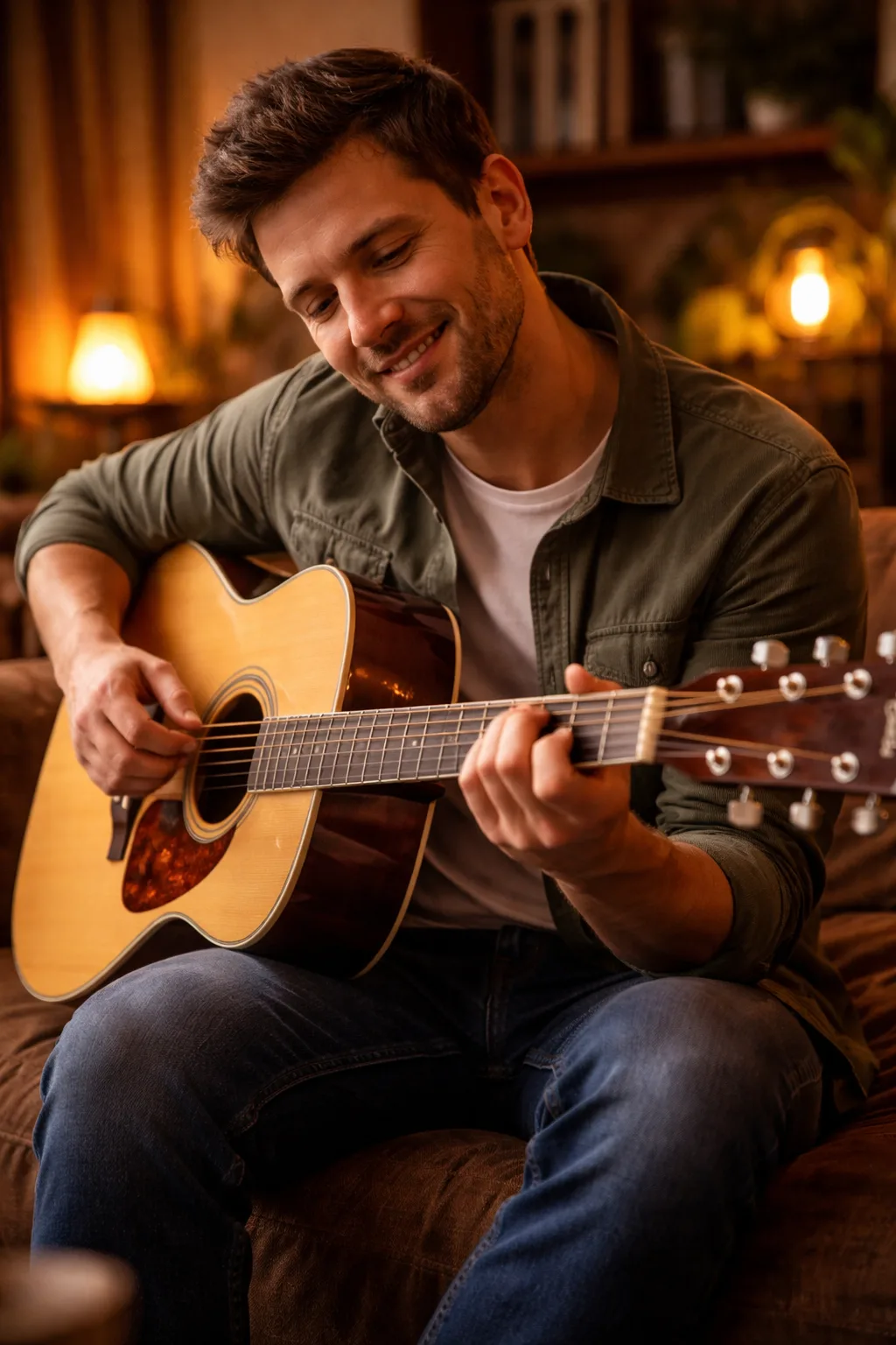Gitarre spielen Ergebnis Freude Musik