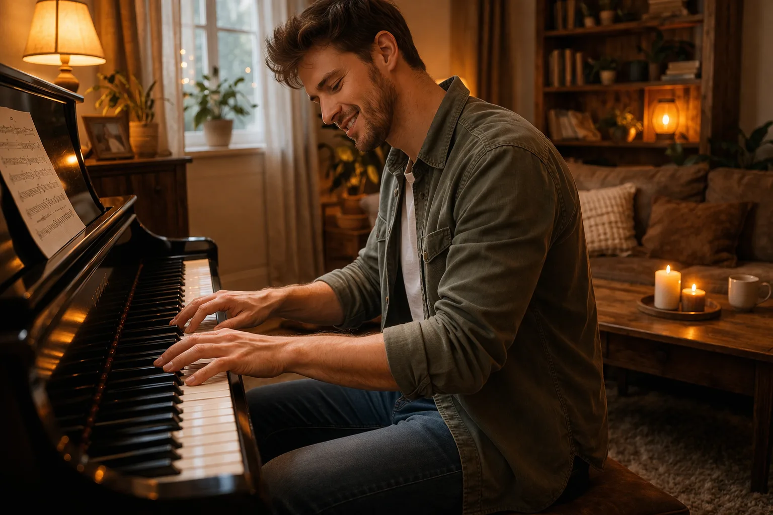 Klavier spielen zuhause Ergebnis