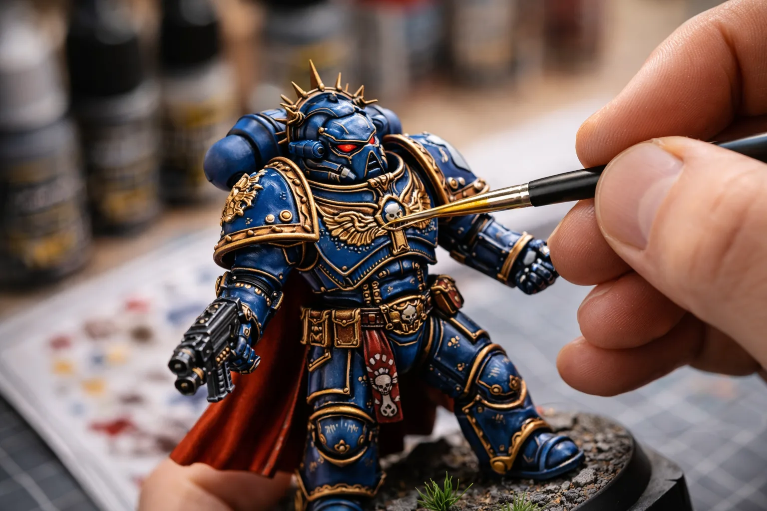 Miniaturen bemalen Technik Schritt für Schritt